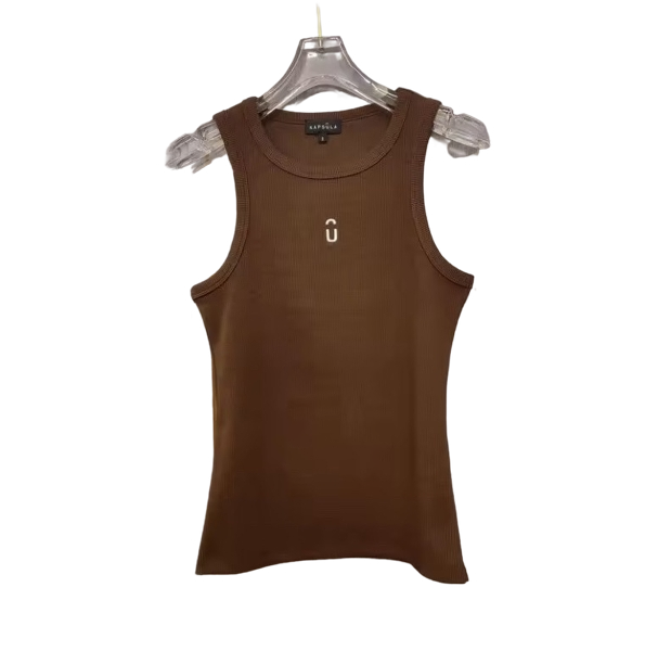 Thin Sports Top with Suspenders Camisole