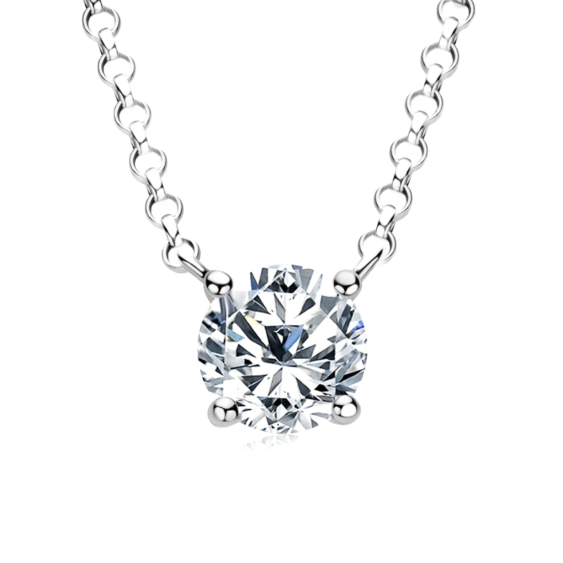 The Classic Solitaire Pendant