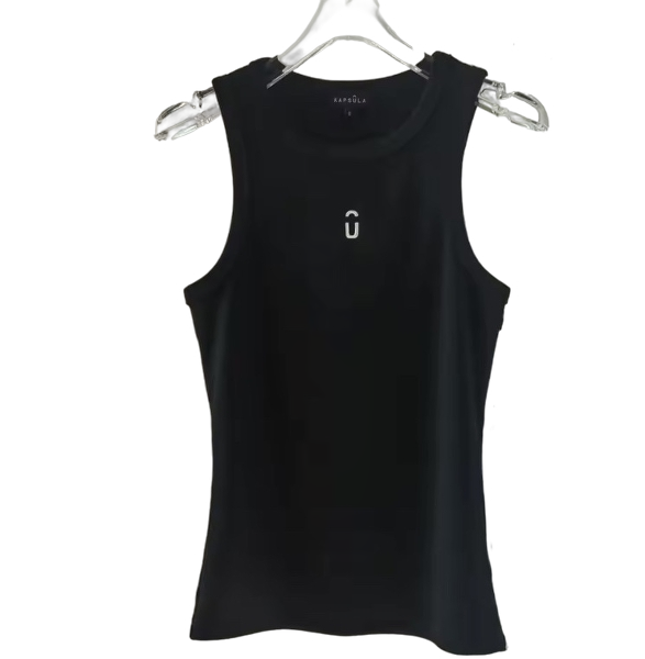 Thin Sports Top with Suspenders Camisole