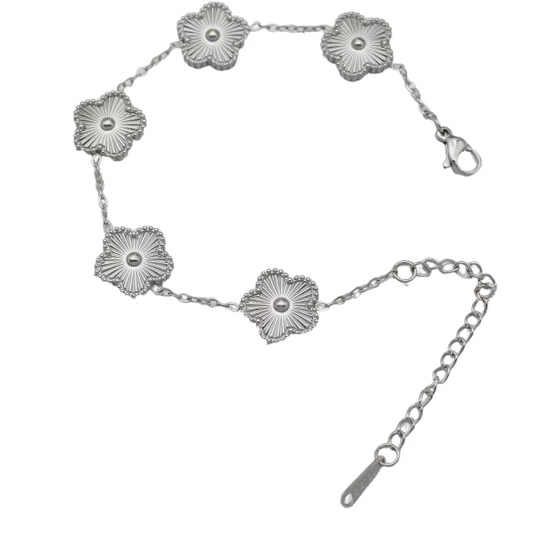 Golden Noir Clover Bracelet