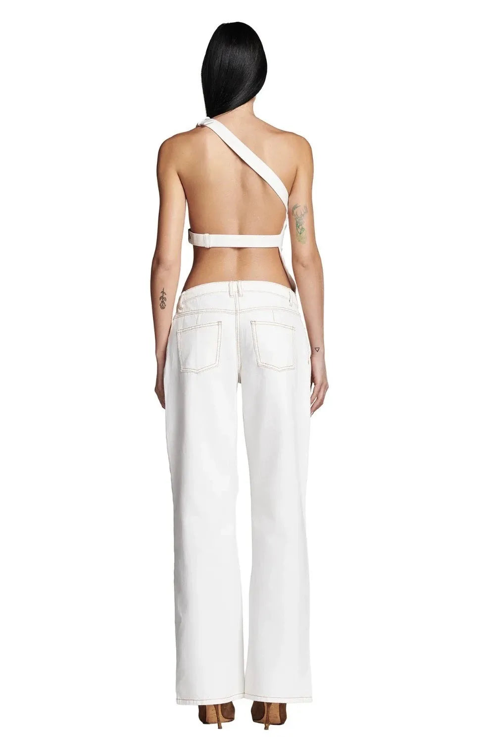 Asymmetrical Cut One-Shoulder Top