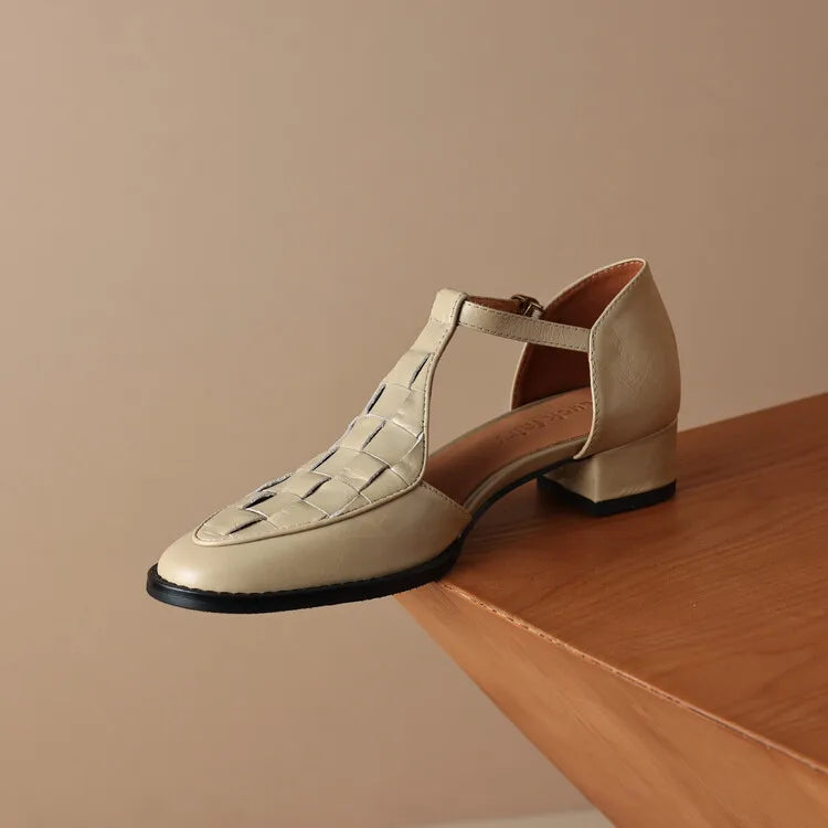Leather Flats