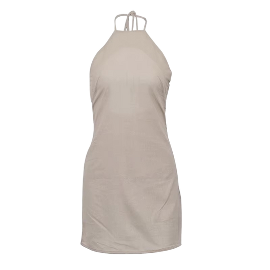 Halter Backless Dress