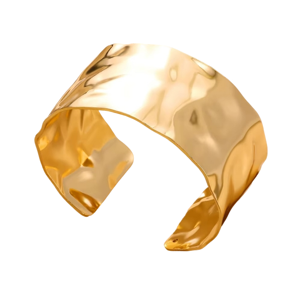 Irregular Open Cuff Bangles