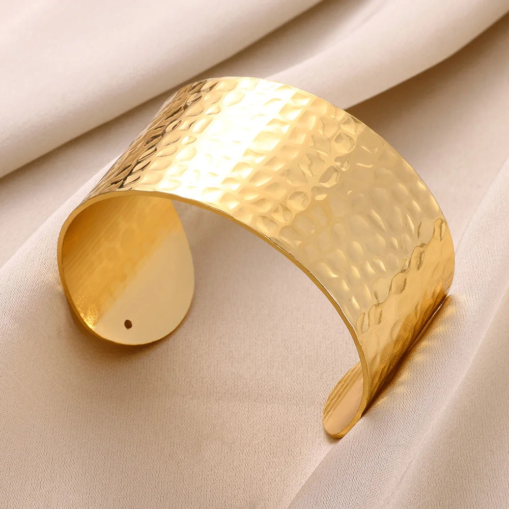 Irregular Open Cuff Bangles