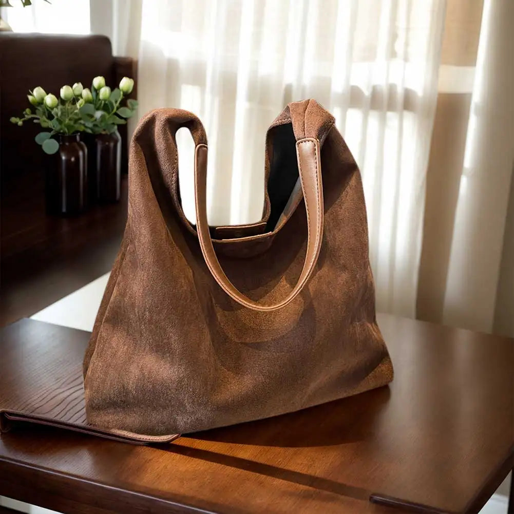 Slouch Suede Bag