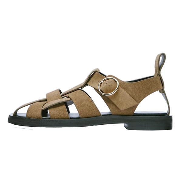 Leather/Suede Sandals